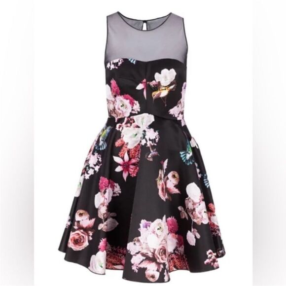 Pinko Floral Sleeveless Dress, US8 - Picture 1 of 14